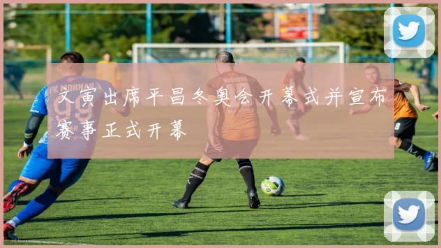 文寅出席平昌冬奥会开幕式并宣布赛事正式开幕